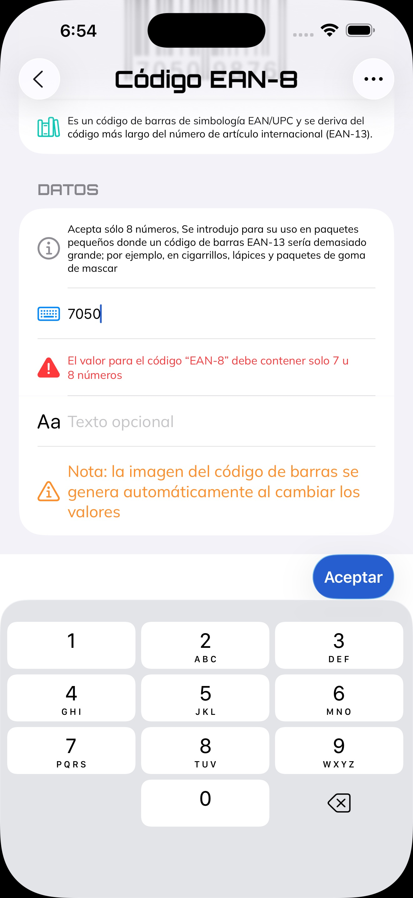 Barcode Express screenshot 5