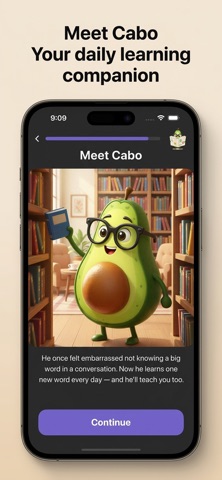 Avocabo - learn words daily Screenshot 6 of 6