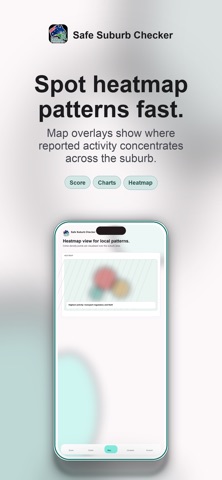 Safe Suburb Checker Australia iPhone screenshot