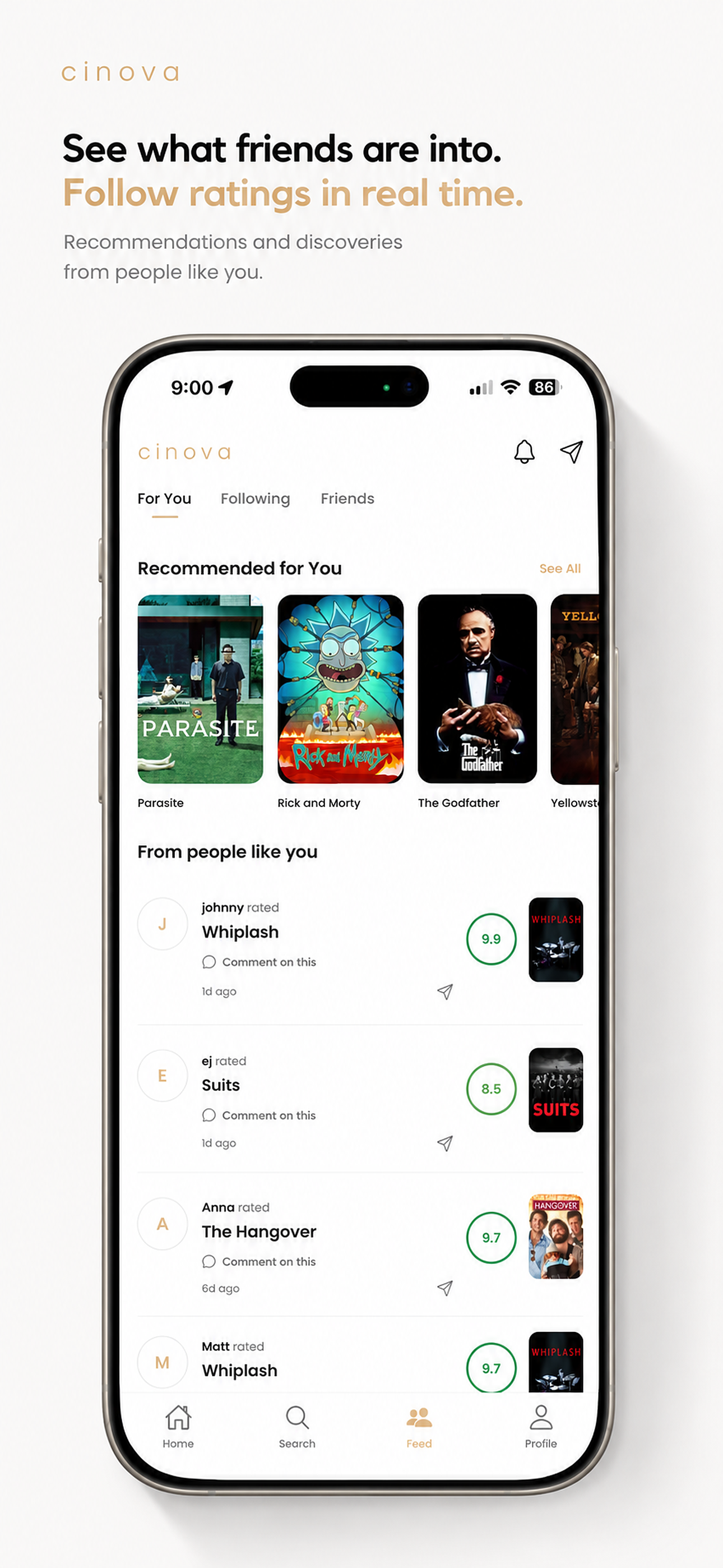 Cinova – Rank & Discover screenshot 5