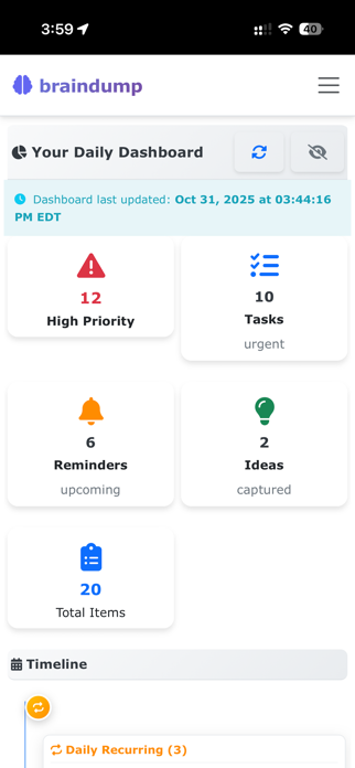 braindump.ai Screenshot 6 of 10