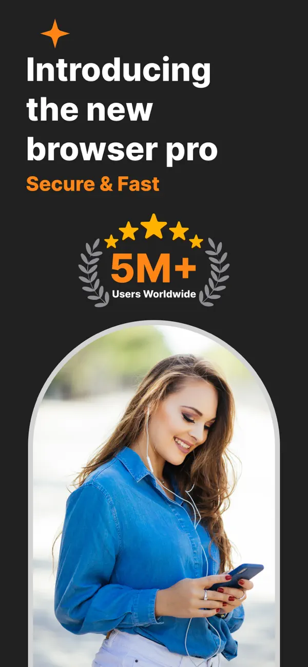 #2. Browser Pro Fast & Secure (iOS) Podle: MadhavKumar Bhayani