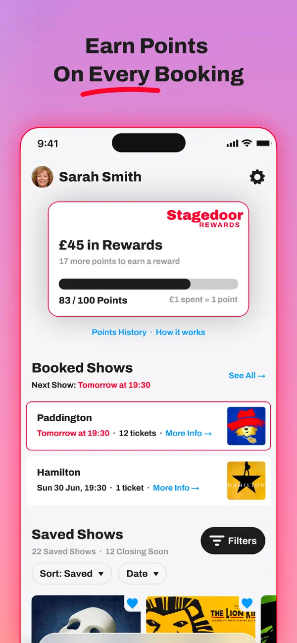 Screenshot #3 pour Stagedoor Rewards