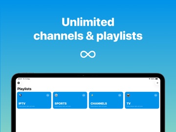 Channels Pro - IPTV Player iPad screenshot