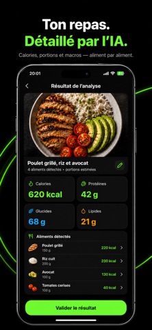 Scan Your Food: AI Calories iPhone screenshot