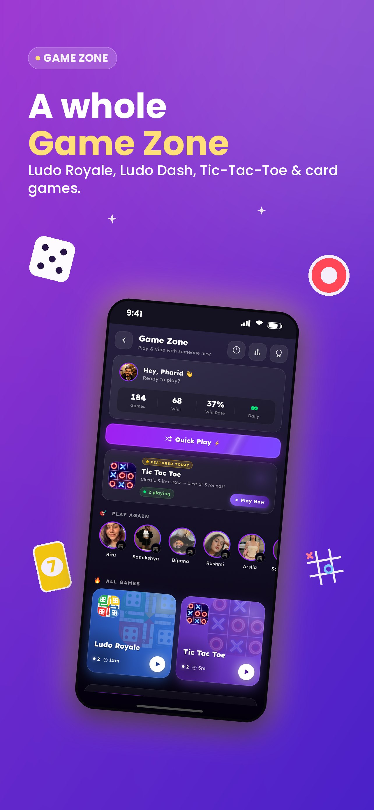 Darlivo: Dating, Chat & Games