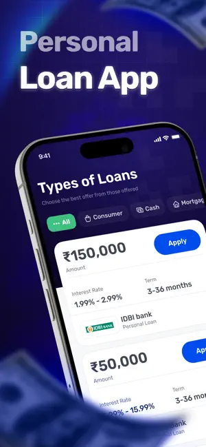 Instamoney: Loan App iPhone screenshot 1