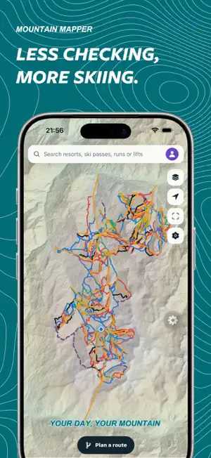 Mountainmapper: Ski Maps screenshot 2