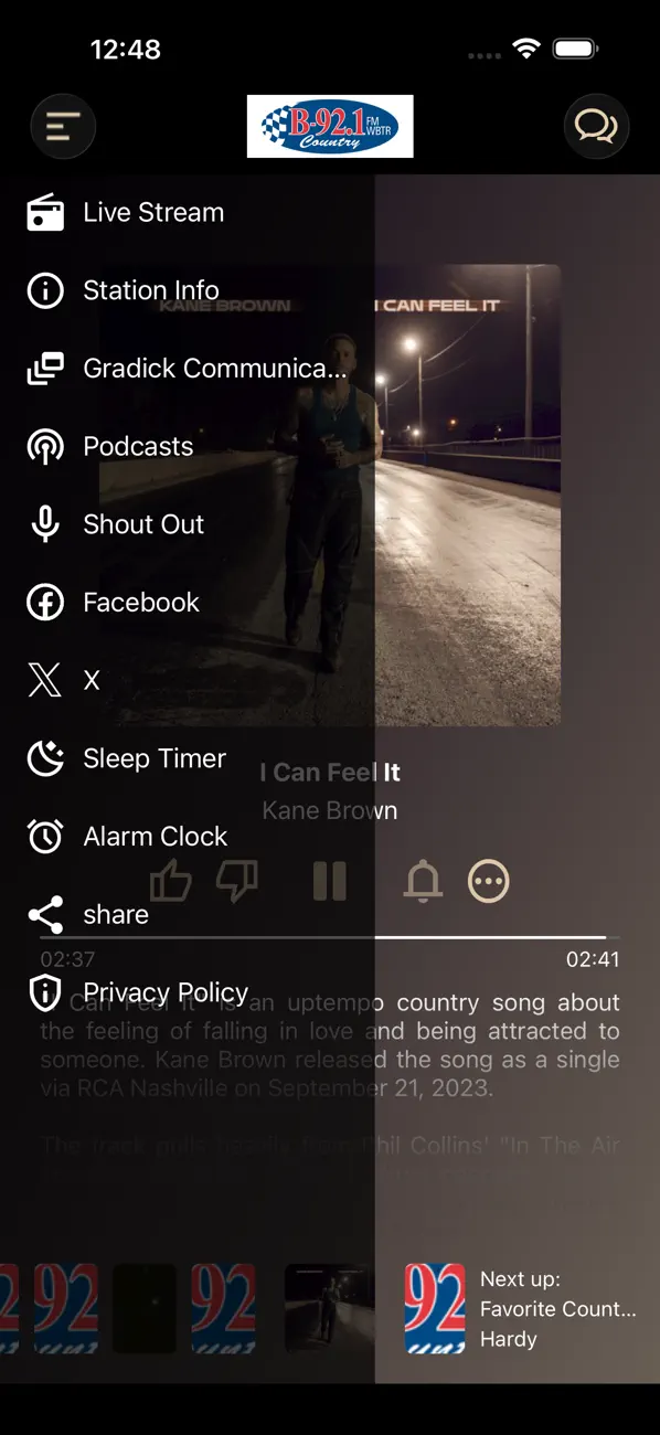 Screenshot #2 pour B92 Country