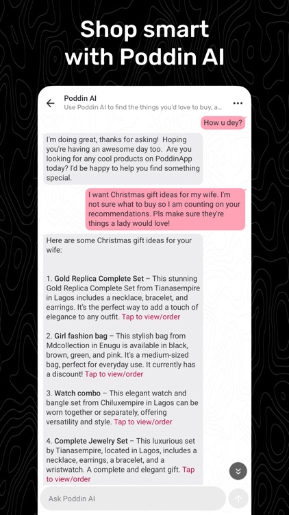 PoddinApp—Social Commerce App