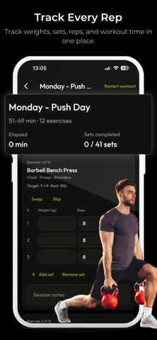 Movari Fitness iPhone screenshot