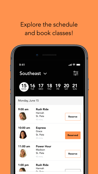 Rush DTSP iPhone screenshot 3 - Health & Fitness app