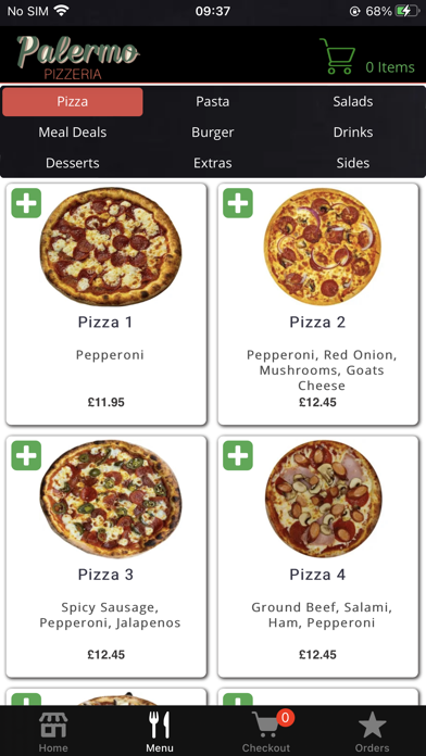 Palermo Pizzeria Screenshot