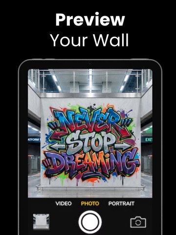 Graffiti AI: Mural & Wall Art iPad screenshot