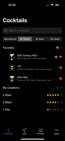 Casa Sedona Bar Guide screenshot