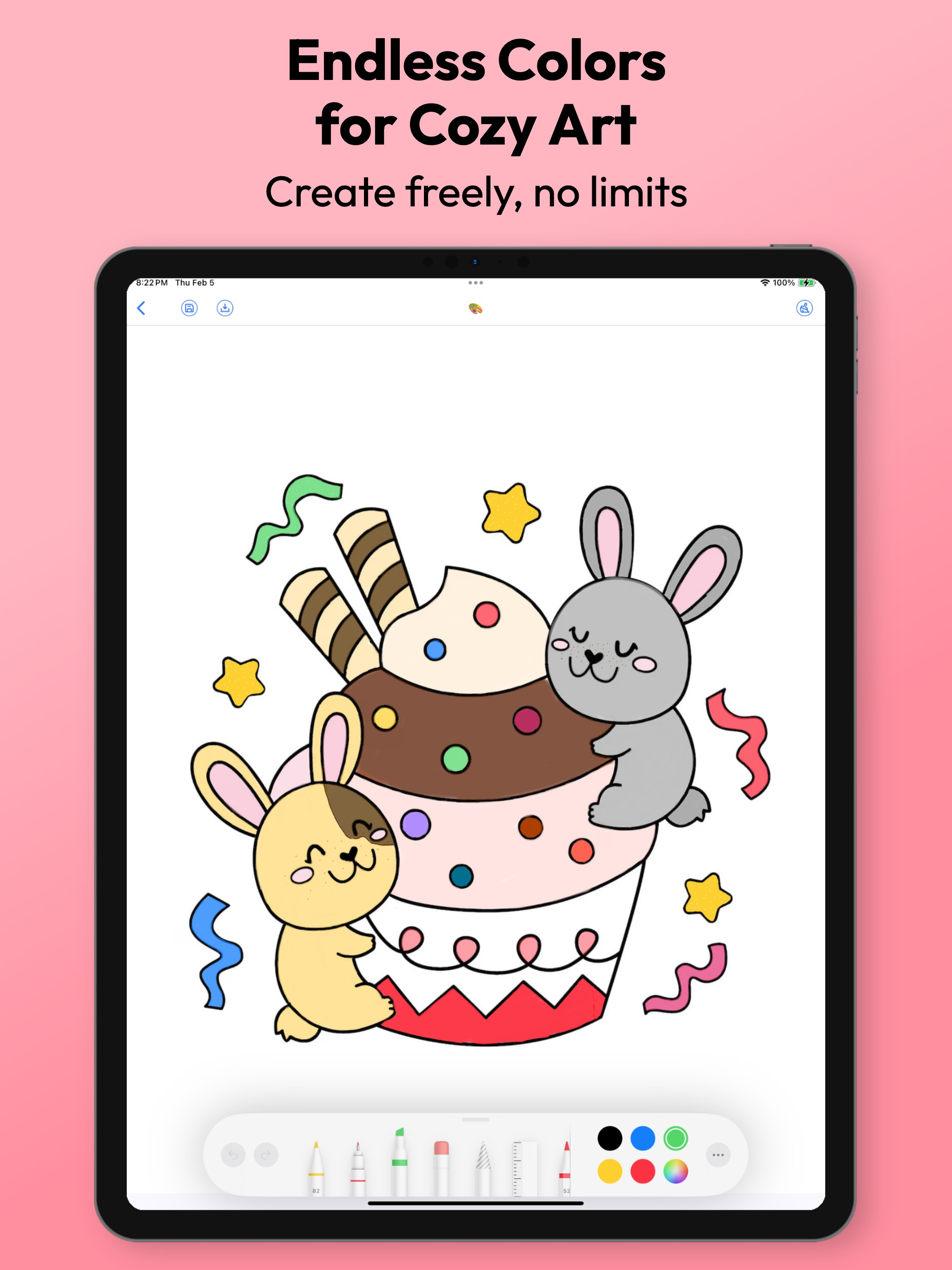 FingerPen: Colouring Book App