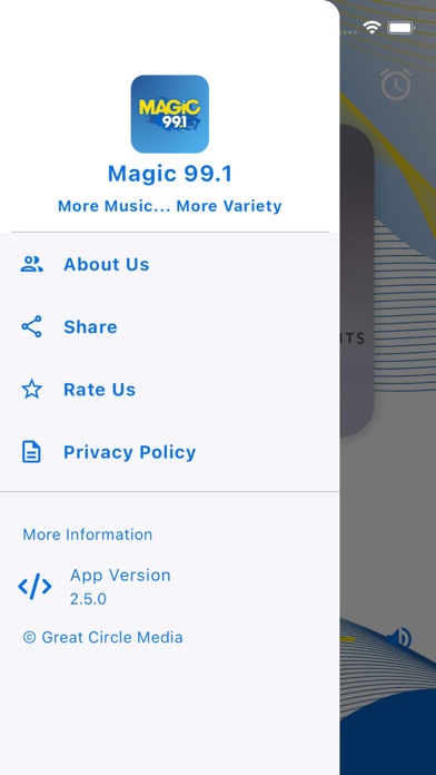 Magic 99.1 Screenshot