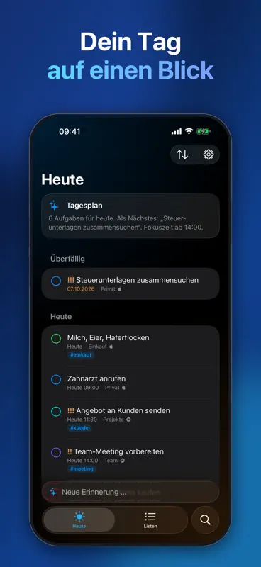 Tasklo: Reminders screenshot 1 of 5