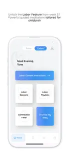 GentleBirth Pregnancy App screenshot #4 for iPhone