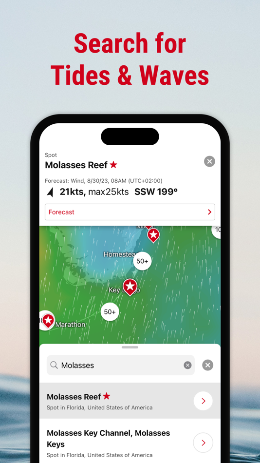 #8. Windfinder Pro: Wind & Weather (iOS) 由: Windfinder