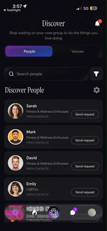 The Circles Club: Social Plans screenshot 3 of 8