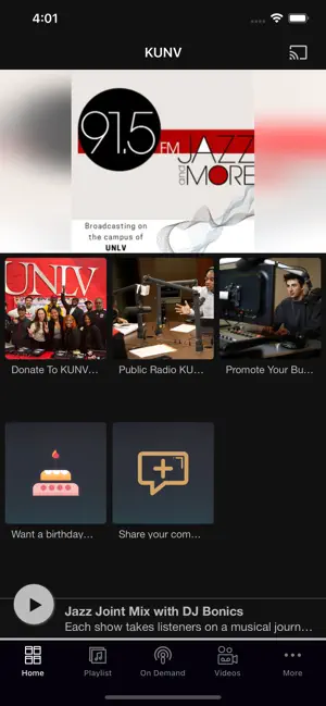 KUNV screenshot 1