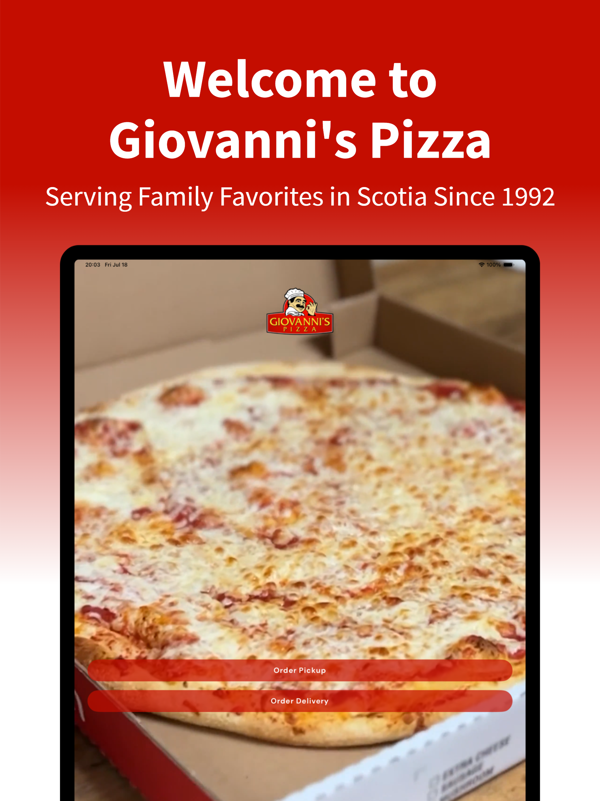 Giovanni's Pizza Scotia