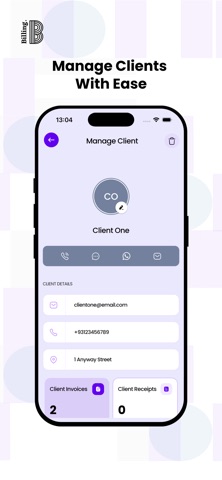 Billing Plus - Invoice,Receipt screenshot