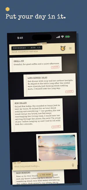 Jobee Room: Journal & Get cozy screenshot 1