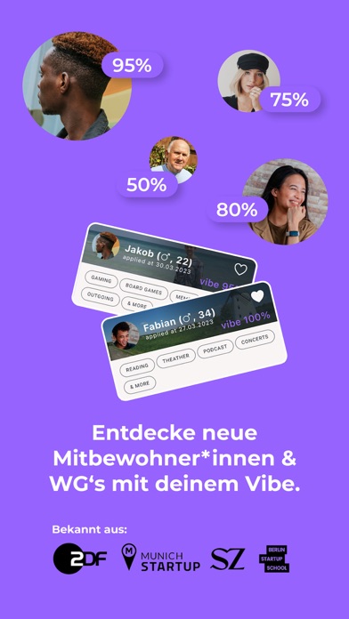 heyroom - WG's suchen & finden Screenshot