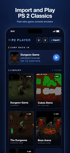 GameX - PS 2 Emulator screenshot 1