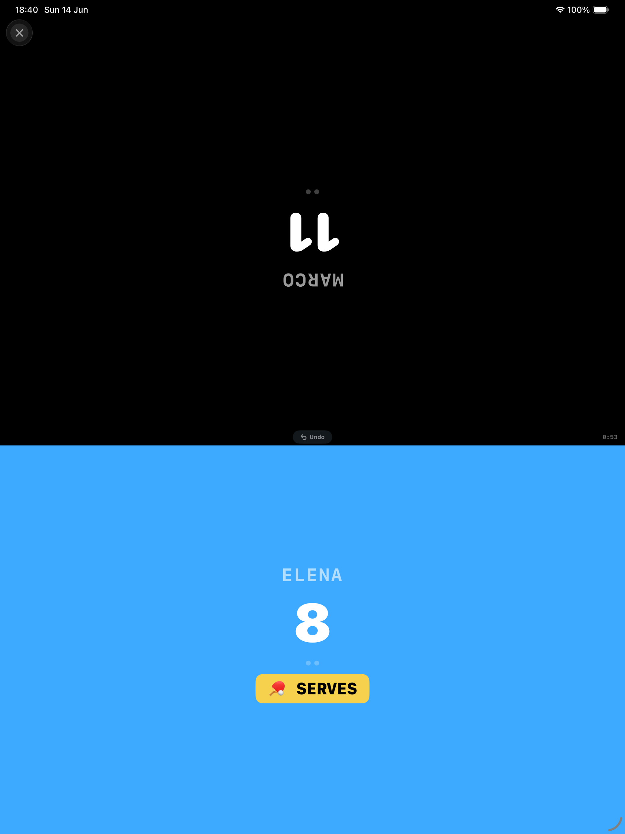Ping Pong Scoreboard ScorePong