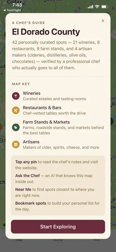 AmadorElDorado Food Wine Farms screenshot 4