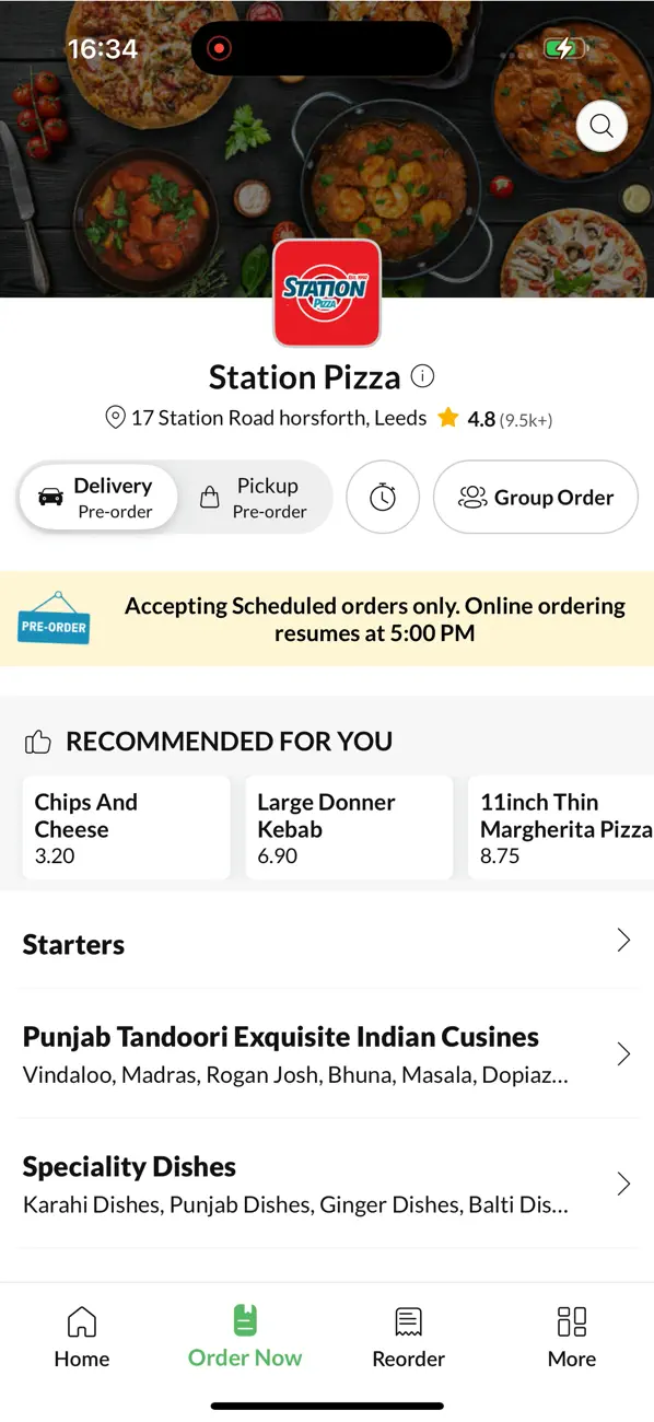 Screenshot #2 pour Station Pizza.