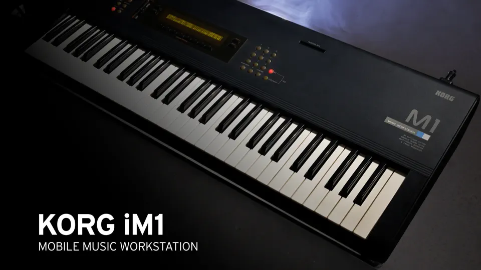 Captura de pantalla de KORG IM1 en iPhone 1