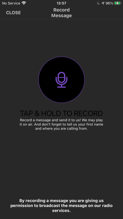 The NEW FLO 107.1 FM iPhone screenshot 2 - Music app