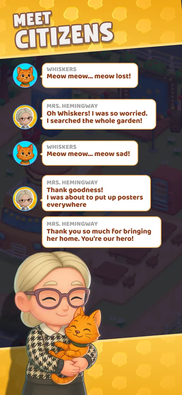 Nom Nom Town: Restaurant Game iOS Mod IPA screenshot 5 - iOS game interface