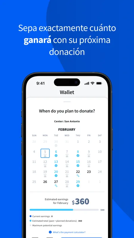 Kedplasma Donor App screenshot 4 of 5