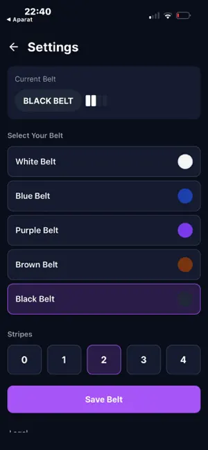 BjjProgress screenshot 3