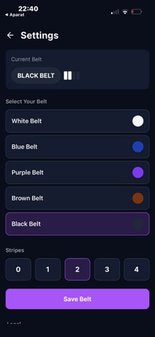 BjjProgress screenshot