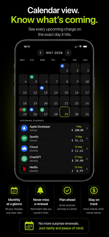 #5. Subs-Tracker 2 (iOS) De: Juan Casanueva
