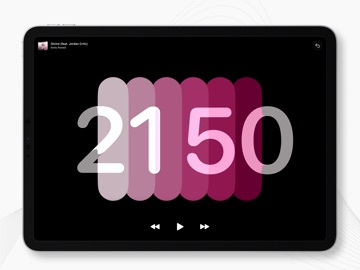 DTunes - Mood Music Clock iPad screenshot