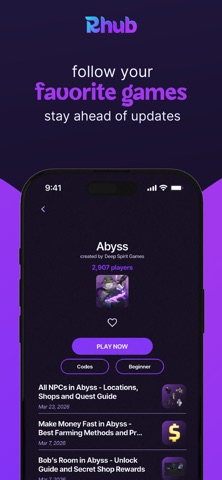 Rhub – Game Codes & Guides Screenshot 4 of 5