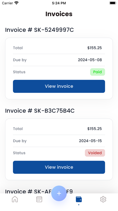 SkyfineUSA - Customer Screenshot