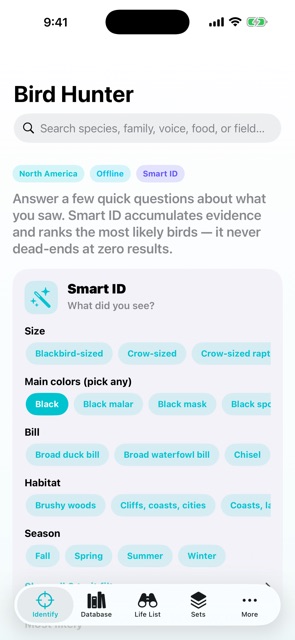 Bird Hunter App screenshot 1