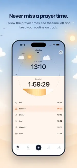 Namaz Takip: Prayer Times screenshot 1