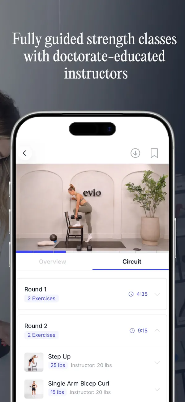Screenshot #2 pour Evlo Fitness