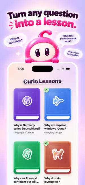 Curio: Learn Anything screenshot 2