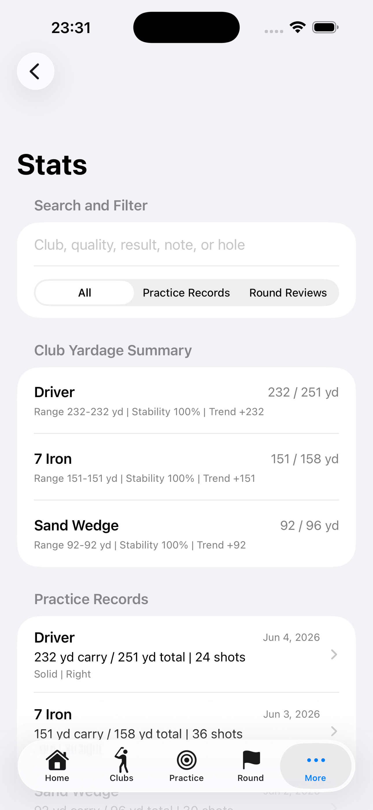Golf Yardage Book Log2026 screenshot 4