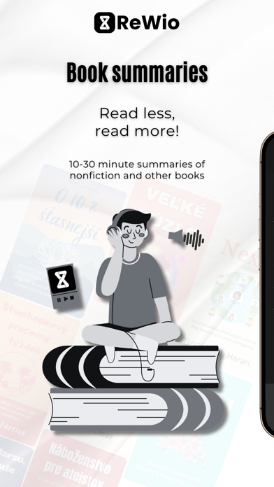 ReWio - book summaries Screenshot